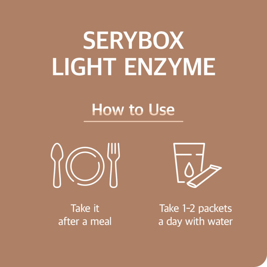 Sery Box Light Enzyme Grain Flavor - A Functional Food for Health Protection